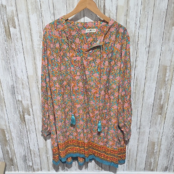 Natural Life Dara Colorful Boho Dress Size XL - Picture 4 of 7